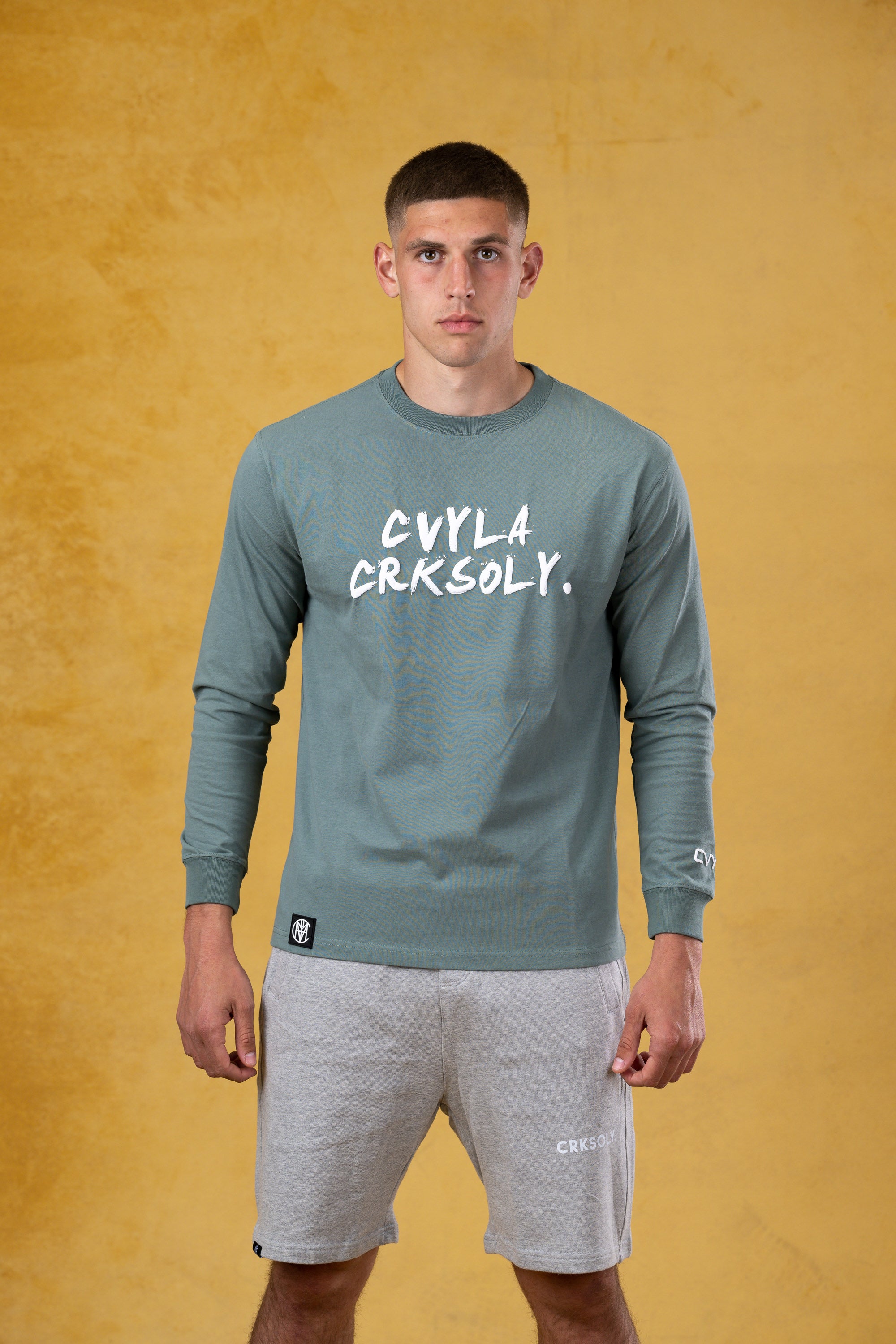 CVYLA x CRKSOLY. Matcha Long Sleeve