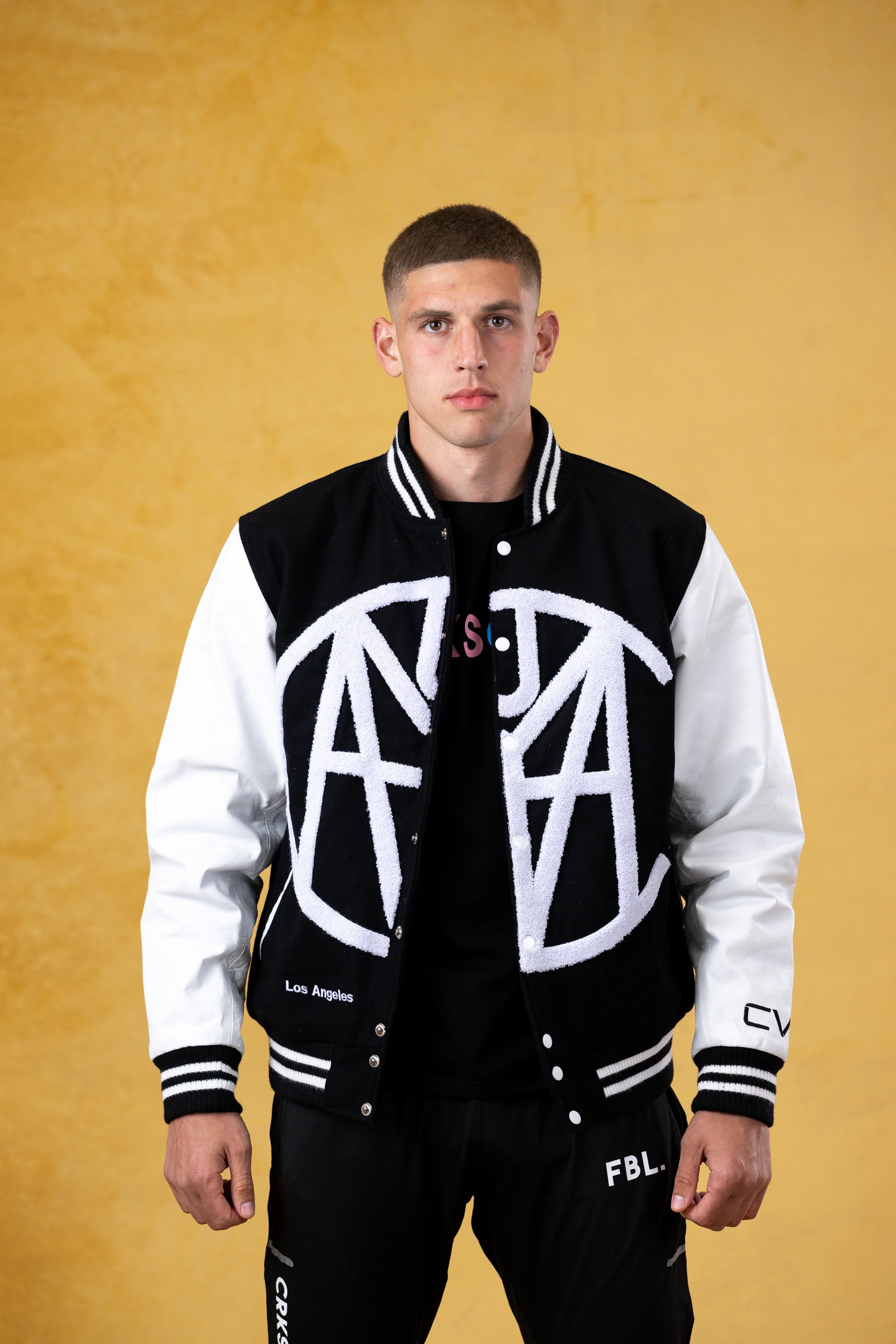 CRKSOLY. Men Varsity Jacket