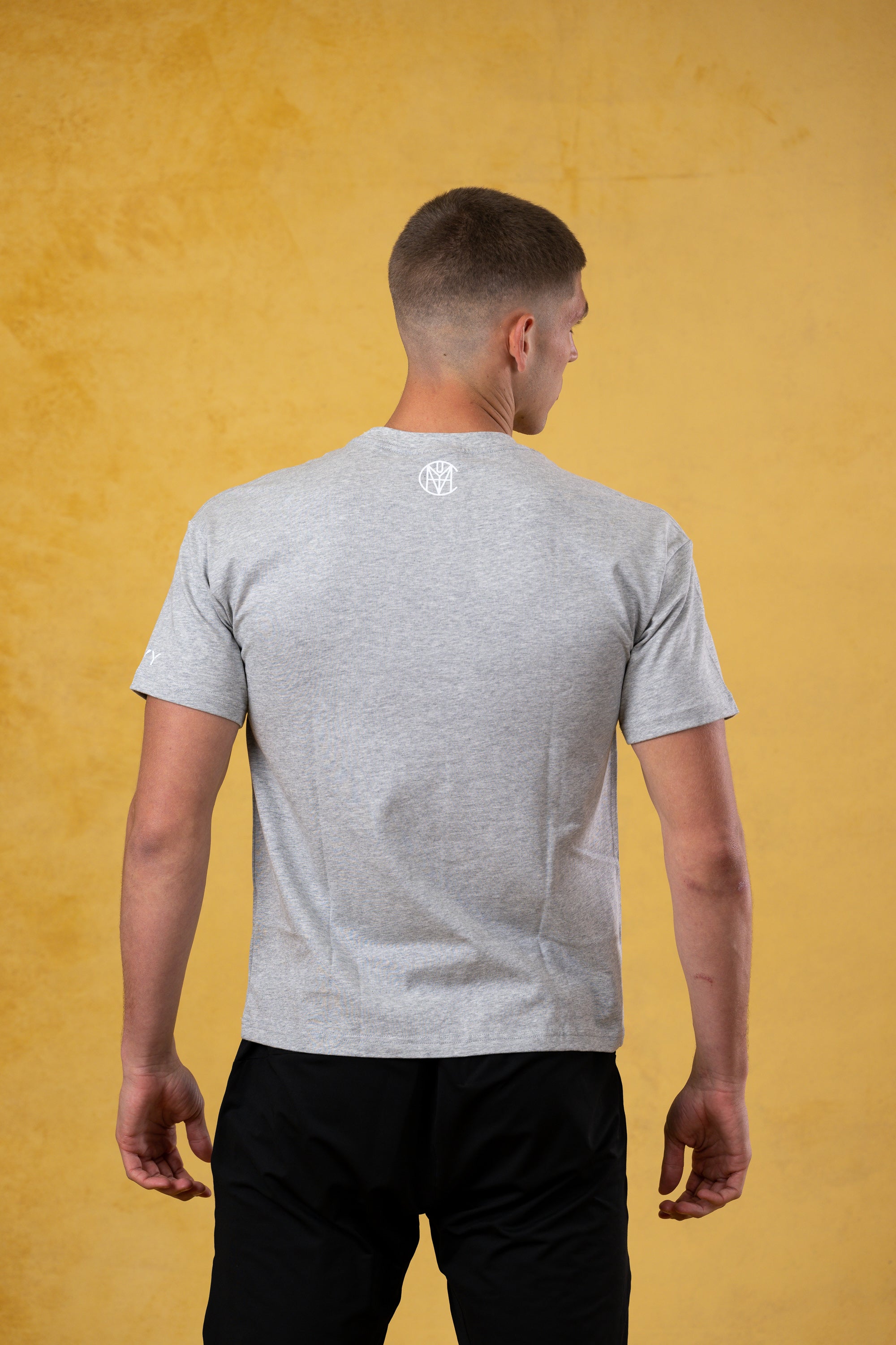 CRKSOLY. Gray Cotton T-Shirt