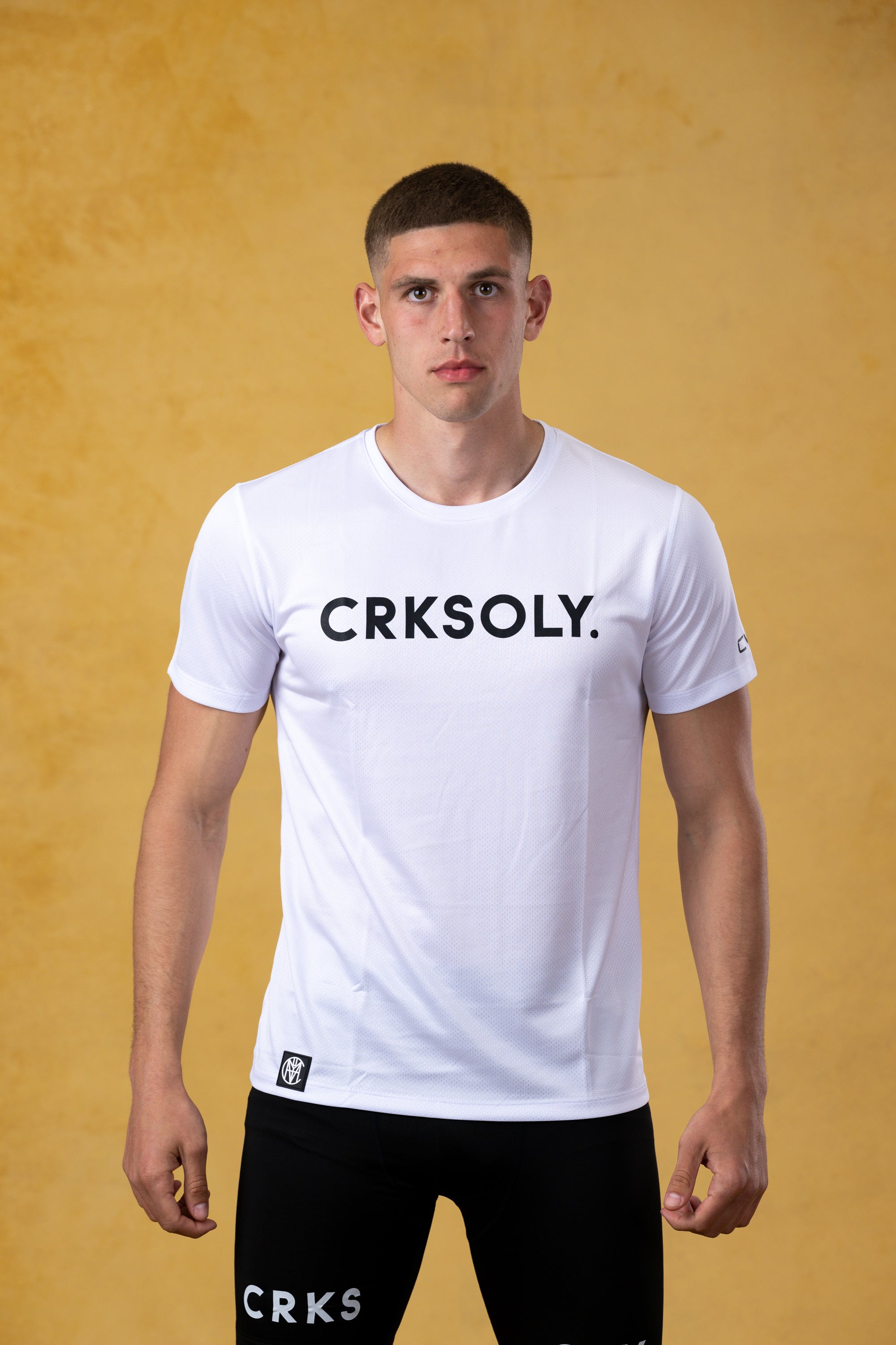 CRKSOLY. White Training Top