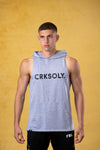 CRKSOLY. Camiseta sin mangas con capucha