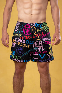 CRKSOLY. 5’ Monogram Shorts