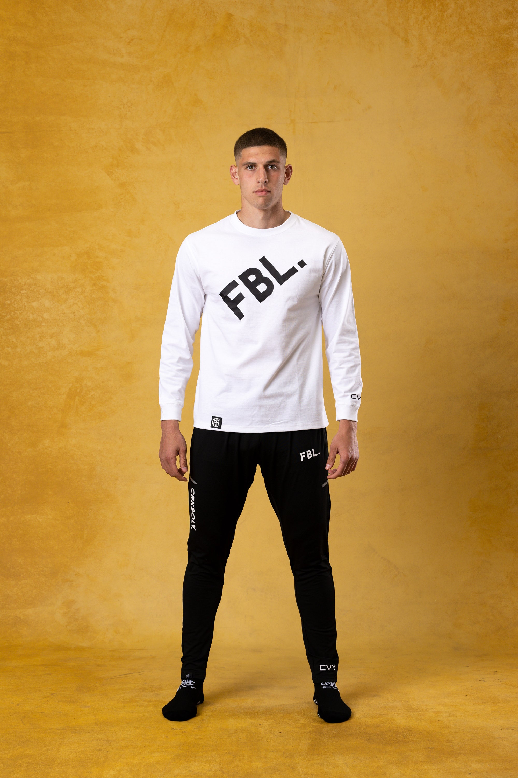 FBL. White Long Sleeve Shirt